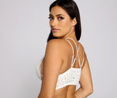 Lace N' Luxe Crochet Bralette Ins Street